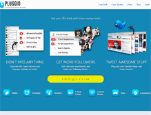 Tablet Screenshot of plugg.io